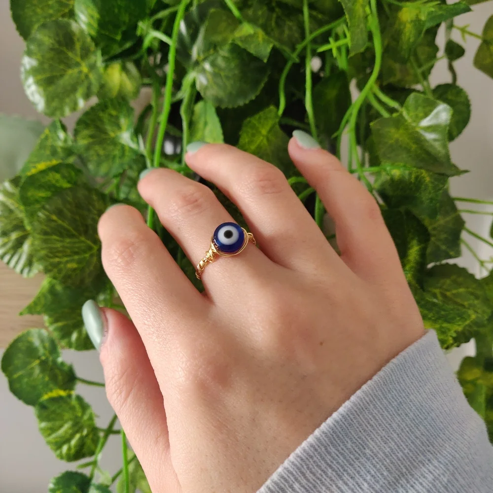 EVIL EYE RING - Picture 4 of 7
